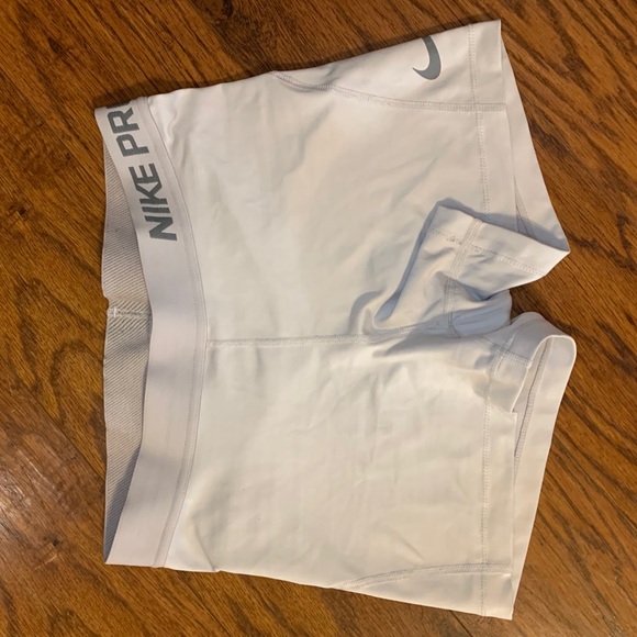 Nike Pants - White Nike spandex shorts